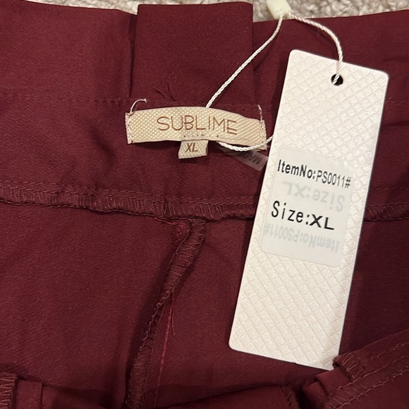 ANIMAL LINES PAPER BAG PANTS Sz XL - Picture 8 of 11